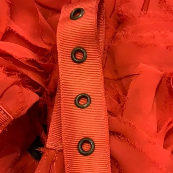 Cynthia Steffe Sleeveless Raw Textured Blouse Sz 4 - Picture 11 of 11